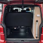 VW camper rear storage